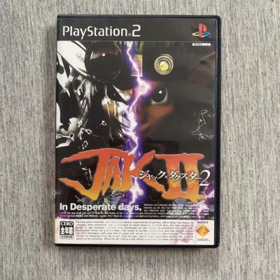 Jak II Jak X Daxter 2 Sony Playstation 2 PS2 PS Boxed Japanese ver