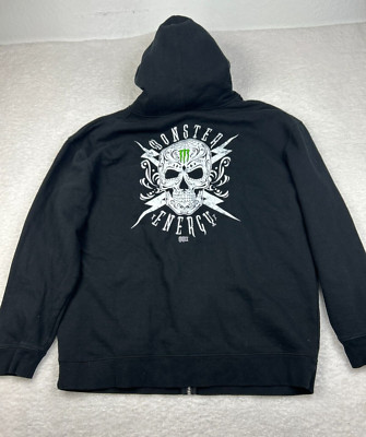 Bio / MONSTER HOODIE 【BLK】 L Monster Energy Kawasaki Pullover Hooded Sweatshirt for Sale