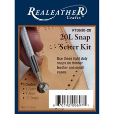 Realeather Crafts 20L Snap Setter Kit T3630-20