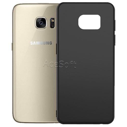Stoßdämpfende stumpfe polierte schlanke weiche TPU-Hülle für Samsung Galaxy S7 Edge SM-G935T - Bild 1 von 1