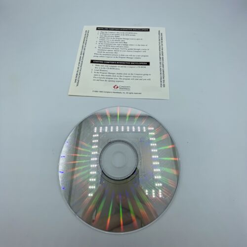 Compton's Interactive Encyclopedia Edition 1996 (Vintage PC CD-ROM, 1995) - Picture 2 of 2