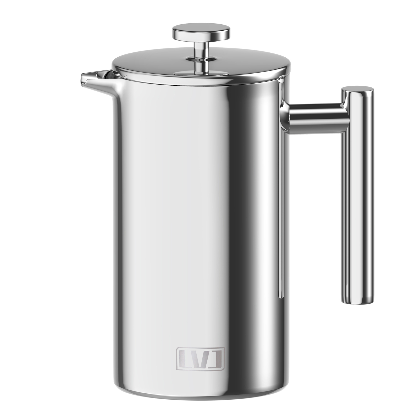 French Press Kaffeebereiter Edelstahl Doppelwandig