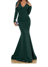 Dark Green Prom Dress Medium