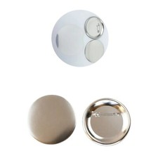 37mm Metal Base Mold - Durable Badge Making Parts Pins Back Buttons