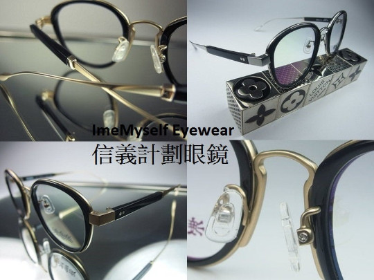 WT round pure titanium frames spectacles eyeglass… - image 2