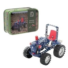 Gift in A Tin Craft / Activity Set Age 8 Make your own Tractor