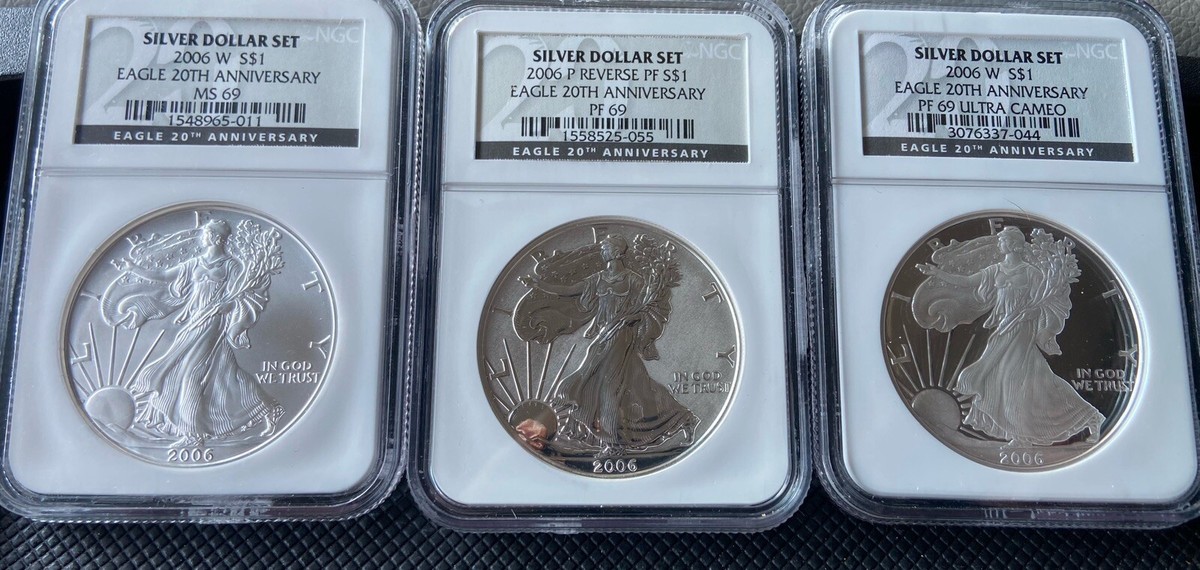 ★鑑定価格約¥16,000！！★アメリカンイーグル 銀貨 PF69 NGC アメリカ 1997 1ドル1オンス 銀貨 NGC PF 69 ULTRA CAMEO