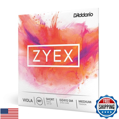 D'Addario Zyex Viola Set Med Short (DZ410SM) - 第 1/3 張圖片