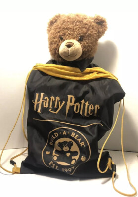 BUILD A BEAR BEAR FIREFIGHTER UNIFORM HELMET BOOTS  Harry potter bag
