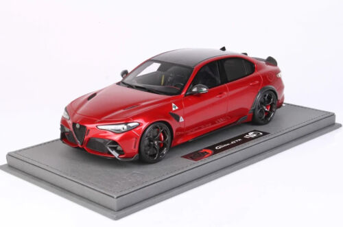 BBR 1:18 2020 Alfa Romeo Giulia GTA in Rosso, Red Brake Calipers #BBRC1851A-21 - Picture 2 of 6