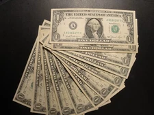 (1) 1981 Federal Reserve Note VF Circulated Condition