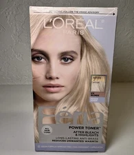 Loreal Feria Power Toner Anti-Brass Demi-Permanent Hair Toner ICE BLONDE