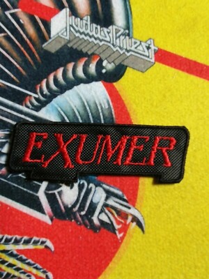 Exumer Patch Shape Gestickt Thrash Metal Battle Jacket Tankard 66