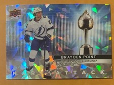 2021-22 Upper Deck MVP Hockey Brayden Point Hart Attack #HA-11 Lightning