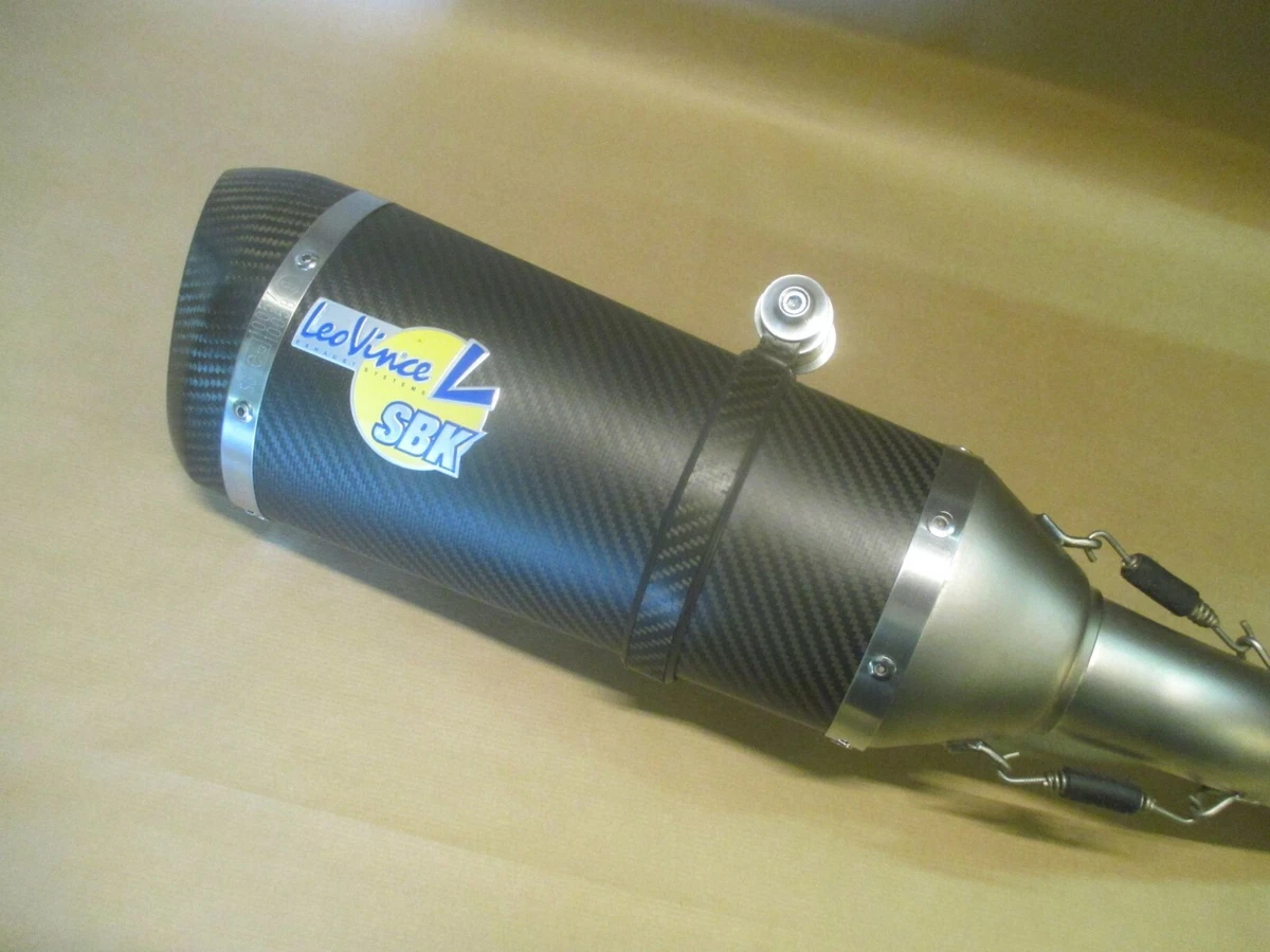 Auspuff exhaust LeoVince slip on Carbon Kawasaki Z800 3448775 | eBay