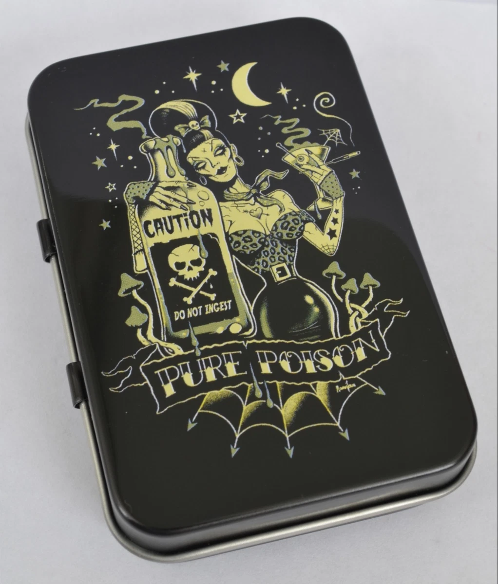 Skulls/Gothic Collectable Tobacco Tins for sale