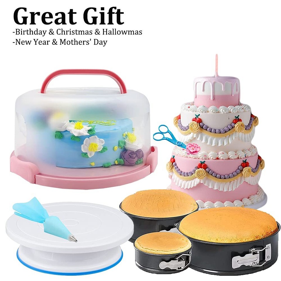 GawrenH&E Cake Decorating Kit599 PCS Cupcake Cake Decorating Supplies