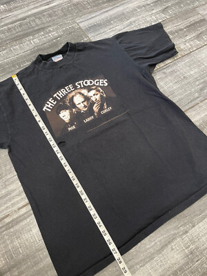 Vintage The Three Stooges T Shirt Size XL 3 Stooges All Sports Tag