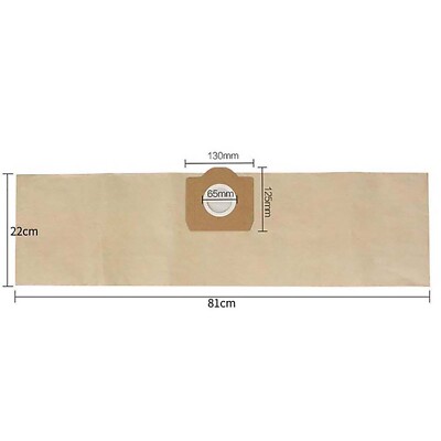 For Karcher 6.959-130.0 A 2201 WD3 Vacuum Cleaner Dust Bag Filter Paper Bag