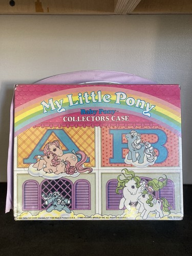 1985 Vintage My Little Pony Baby Collectors Case ONLY AB Hasbro - Picture 2 of 12