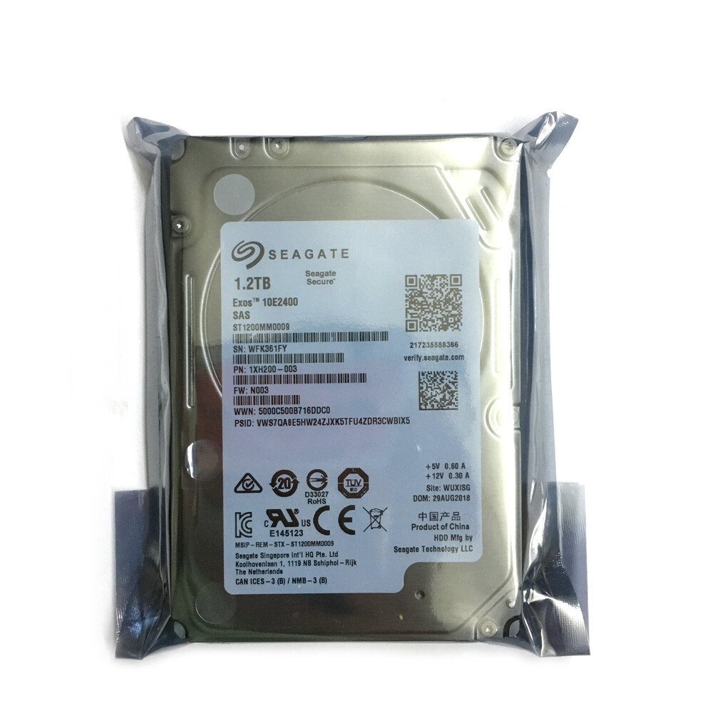 Seagate Exos ST1200MM0009 10000RPM 10K 12Gbps 512n SAS