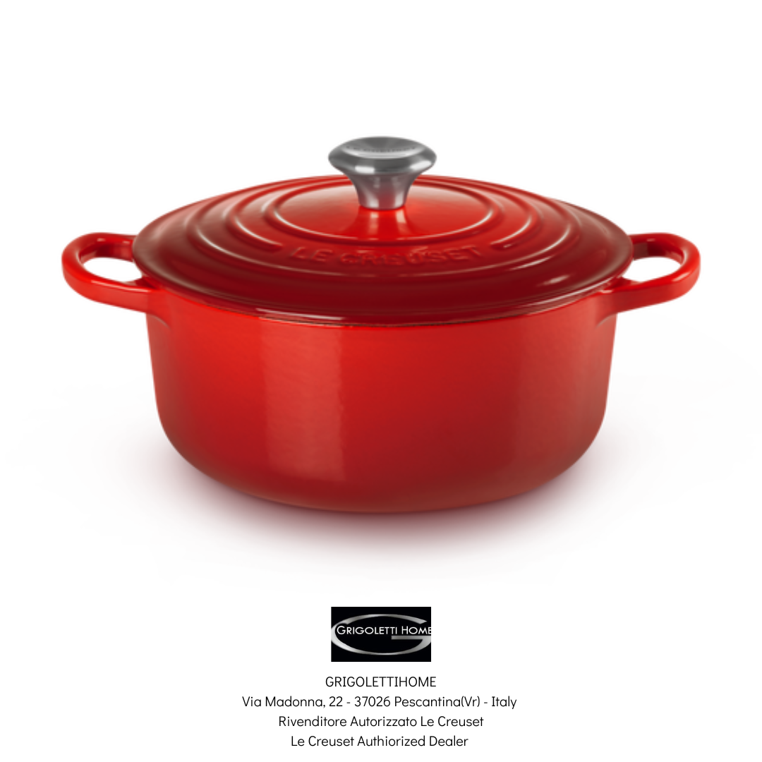 調理器具 LE CREUSET CASSEROLE 20cm CERISE Le Creuset Round Cocotte Casserole 20 Cm - Cherry - Retailer | eBay