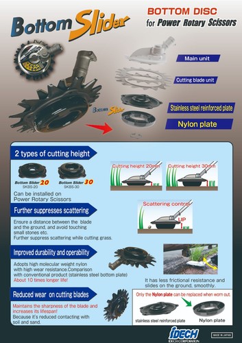 Tijeras giratorias eléctricas Idech ASK-MW23 con CS enviadas desde Japón en stock nuevas - Imagen 3 de 15