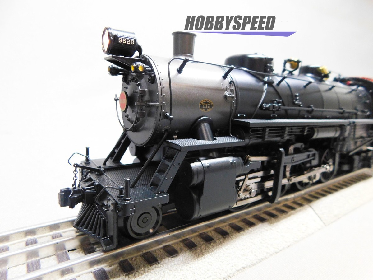 MTH PREMIER PRR 2-8-2 USRA LIGHT MIKADO STEAM ENGINE #9628 O