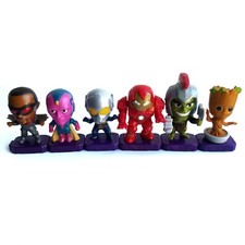 2020 McDonalds Marvel Studios Heroes Avengers Happy Meal Toys Set Of 6