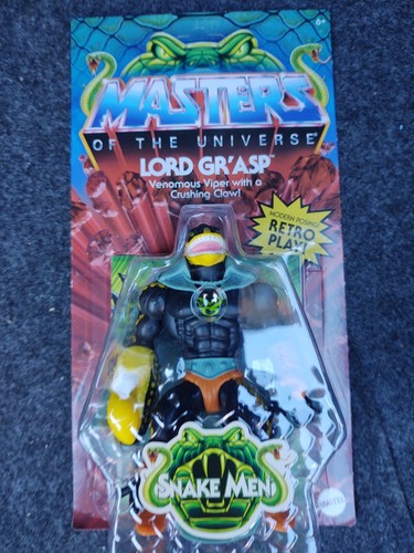 Figura de acción MOTU Origins Masters of the Universe Lord Gr'asp agarre - Imagen 2 de 3