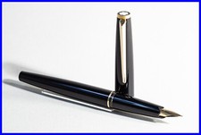 1985 MONTBLANC 221 CLASSIC Fountain Pen With Oblique MEDIUM 585 Nib - 'ASH'