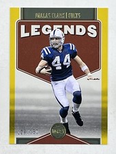 Dallas Clark 2022 Panini Legacy Legends Yellow /150 #132 NFL Colts Trading Card