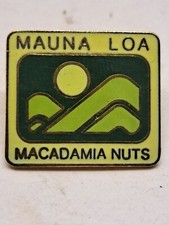 MAUNA LOA MACADAMIA Nuts Cloisonne Enamel Pin