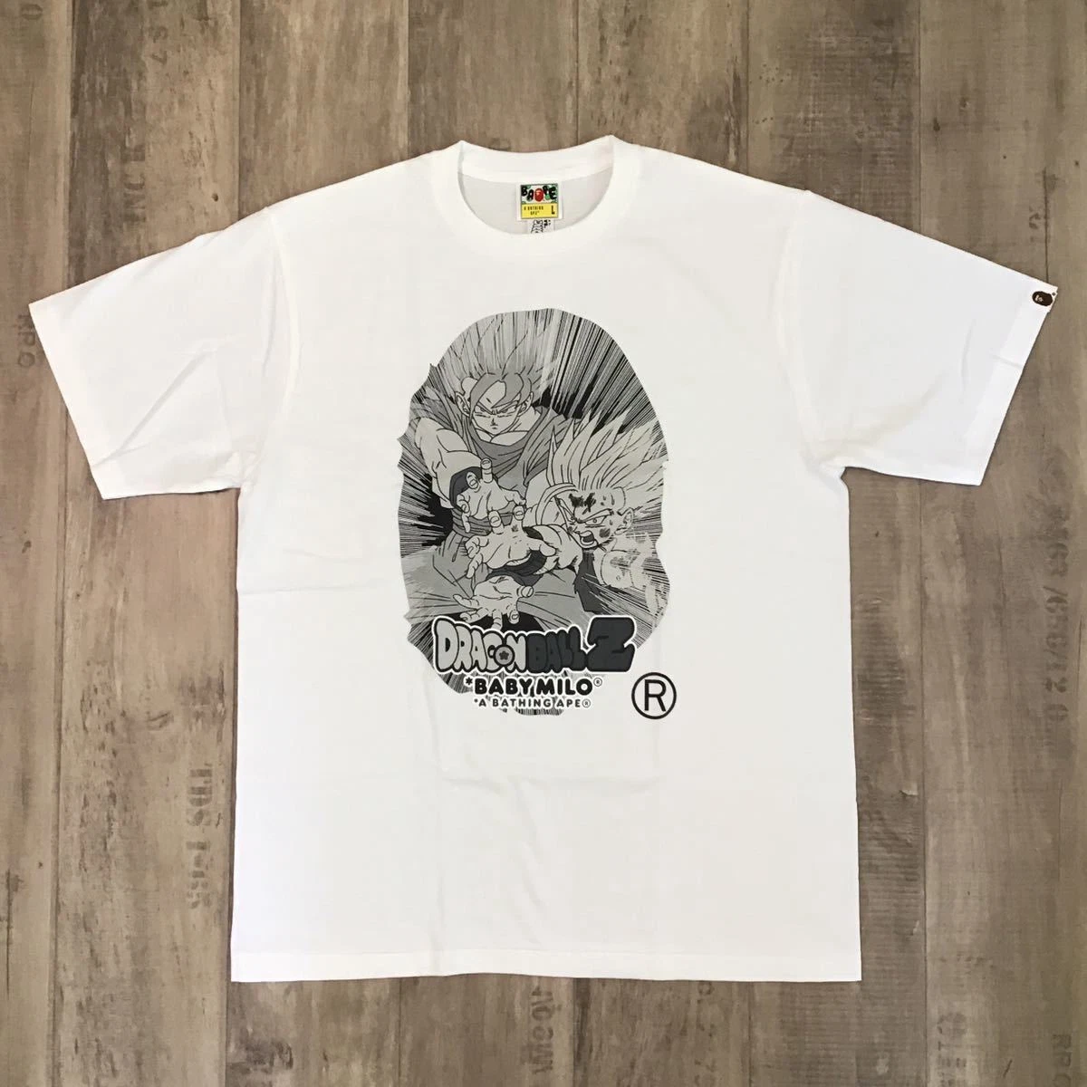 bape dbz tee
