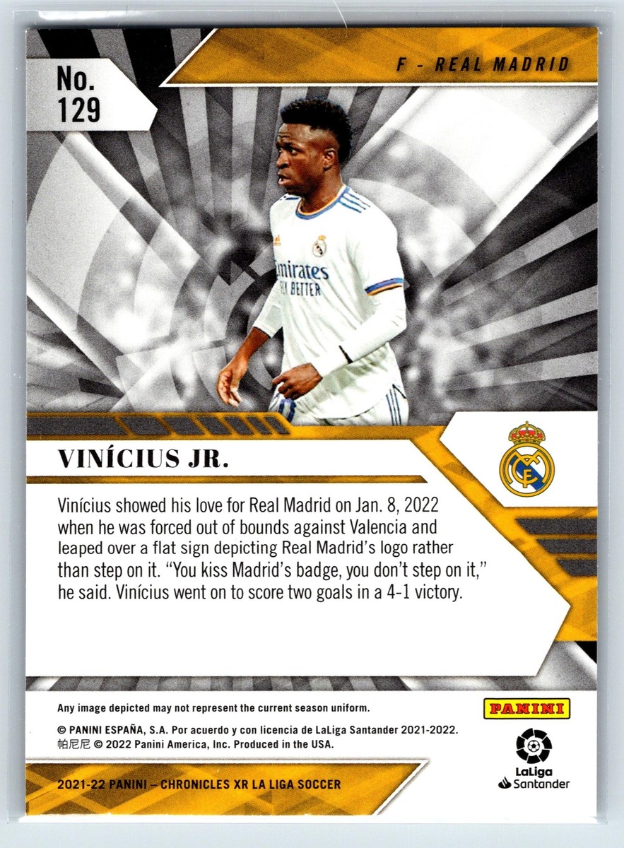 Vinicius Jr. 2021-22 Panini Chronicles: XR La Liga Real