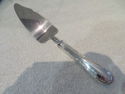 Vintage 2000 silver-plated cake ice cream server Christofle Rubans