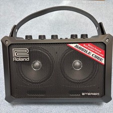Roland Mobile Cube Battery Powered Stereo Amplifier 5W MB-CUBE Working Tested