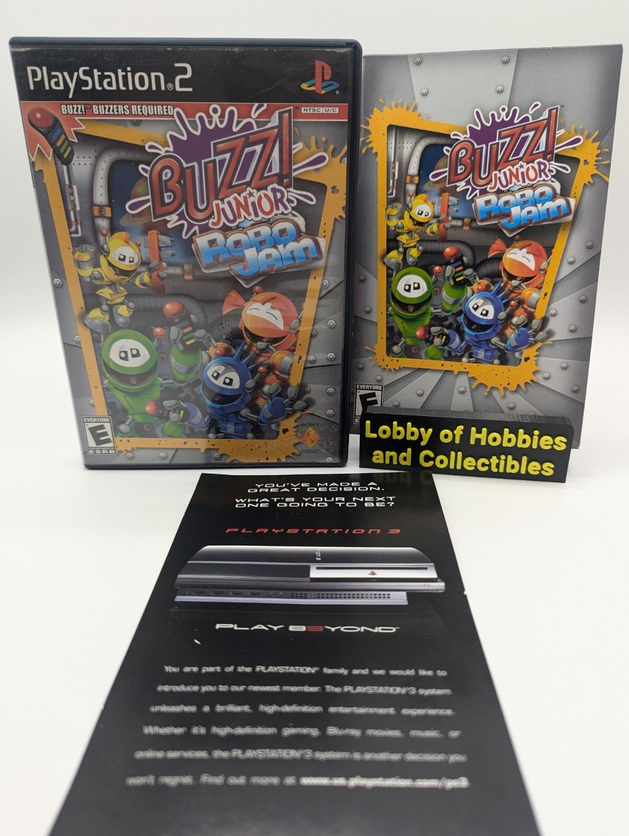 Buzz! Junior Robo Jam (Playstation 2) CIB No Buzzer