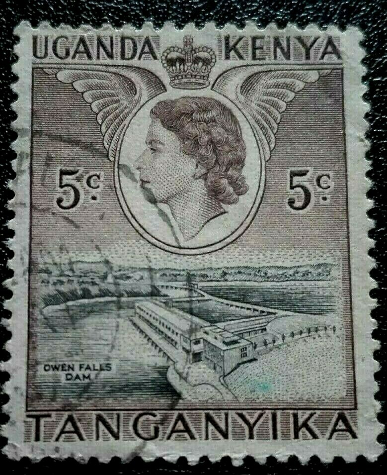 Kenya, Uganda and Tanganyika1954 Queen Elizabeth II a.Rare