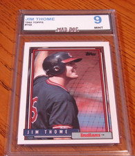 JIM THOME Rookie----1992 TOPPS----#768----MINT 9***INDIANS-PHILLIES***Mad Dog