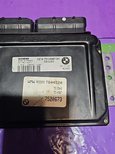 ✅ BMW MINI ONE R50 R52 ENGINE ECU 7520673 2001-2004 ✅ - Picture 2 of 4