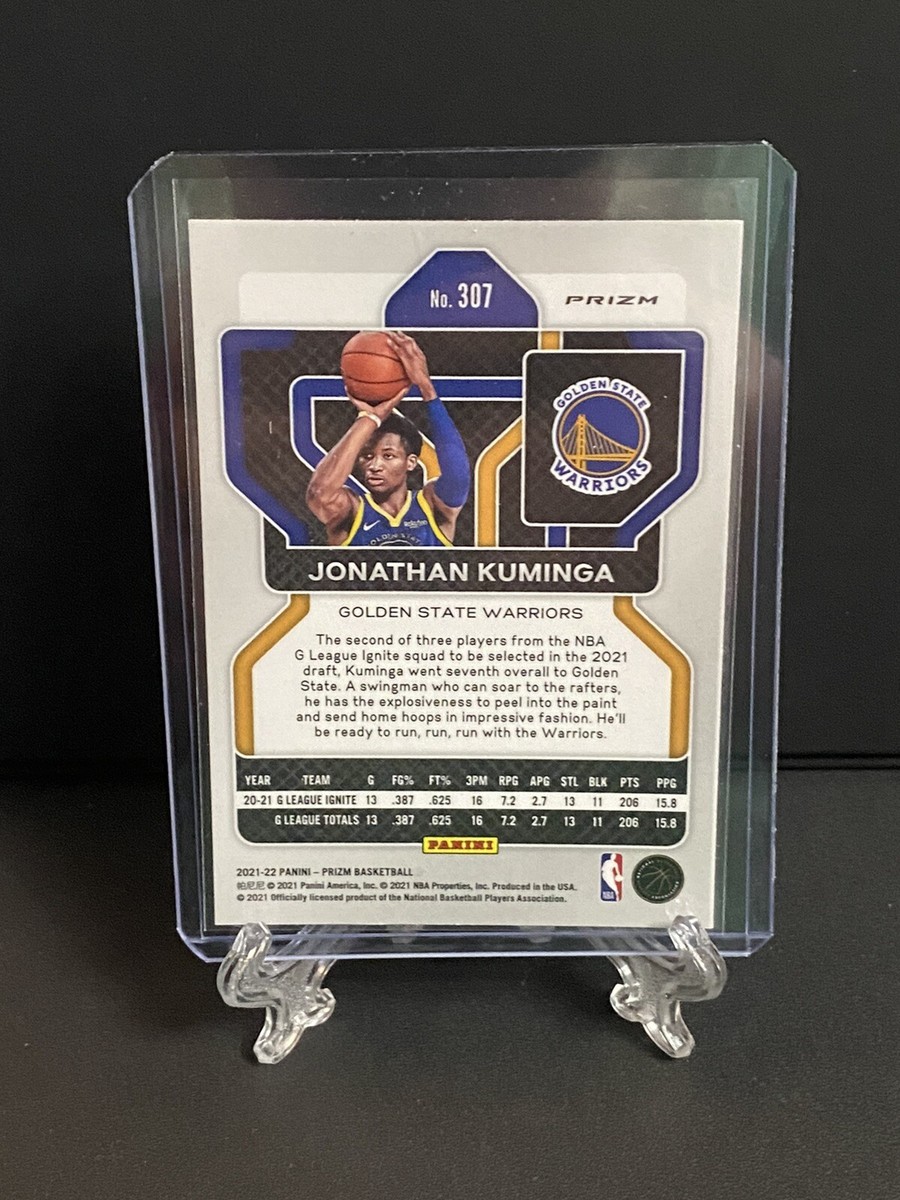 JONATHAN KUMINGA 2021-22 Panini Prizm NBA Silver Prizm RC