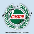 VINTAGE CASTROL PETROLIANA Decal Sticker Retro Motorsport Man Cave Stickers