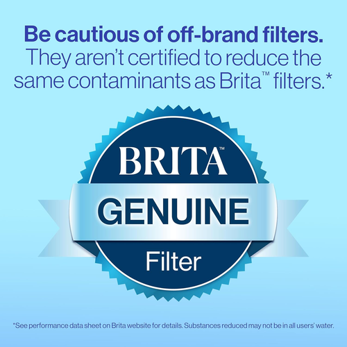 Brita plus Water Filter, Bpa-Free, High-Density Replacement Filter for Pitchers - Picture 5 of 12