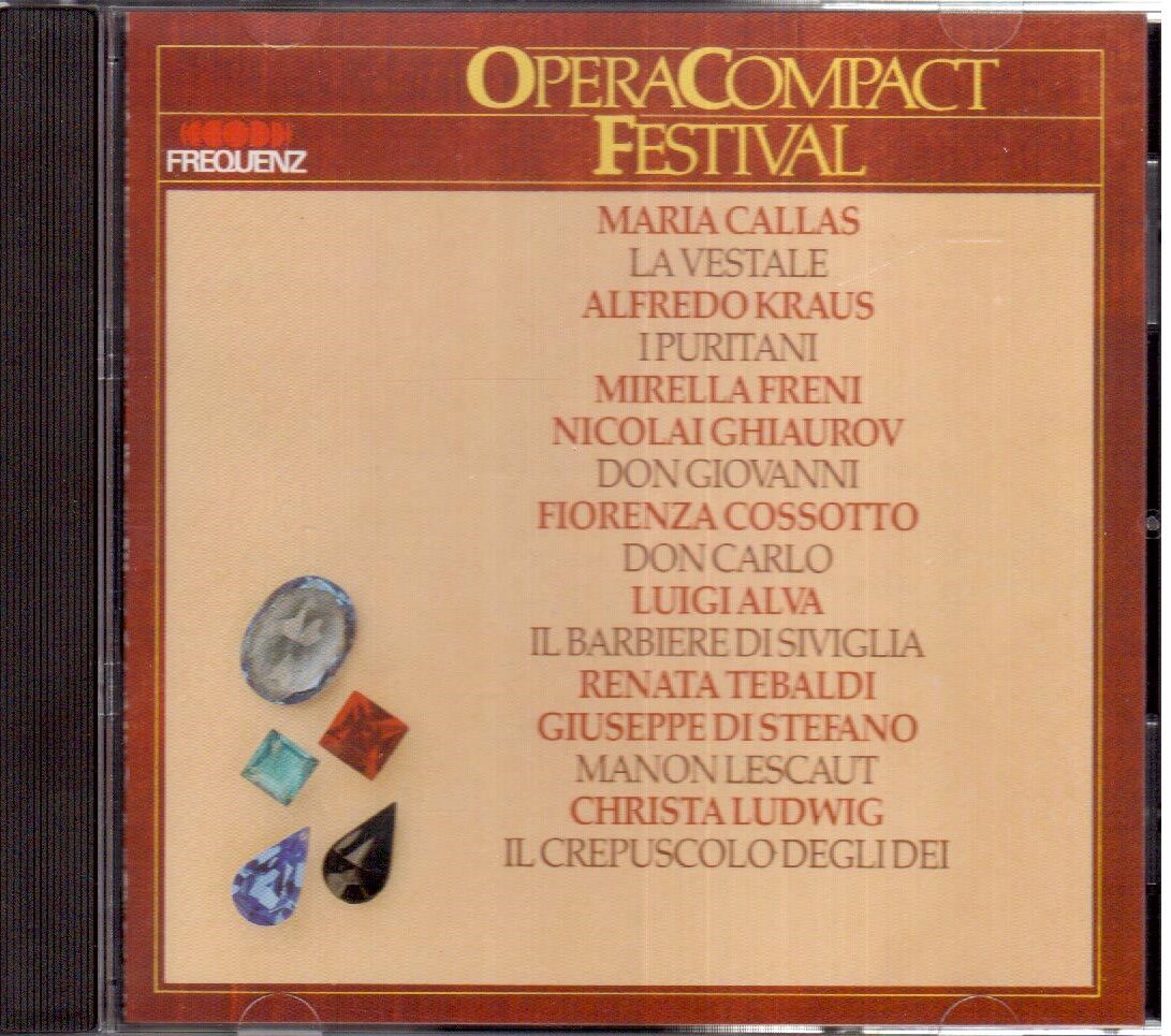 Callas, Kraus, Freni, Cossotto, Alva, Tebaldi: Opera Compact Festival - CD