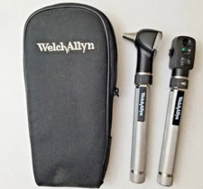 Welch Allyn 2.5V Pocketscope Set - Otoscope / Ophthalmoscope w/ case