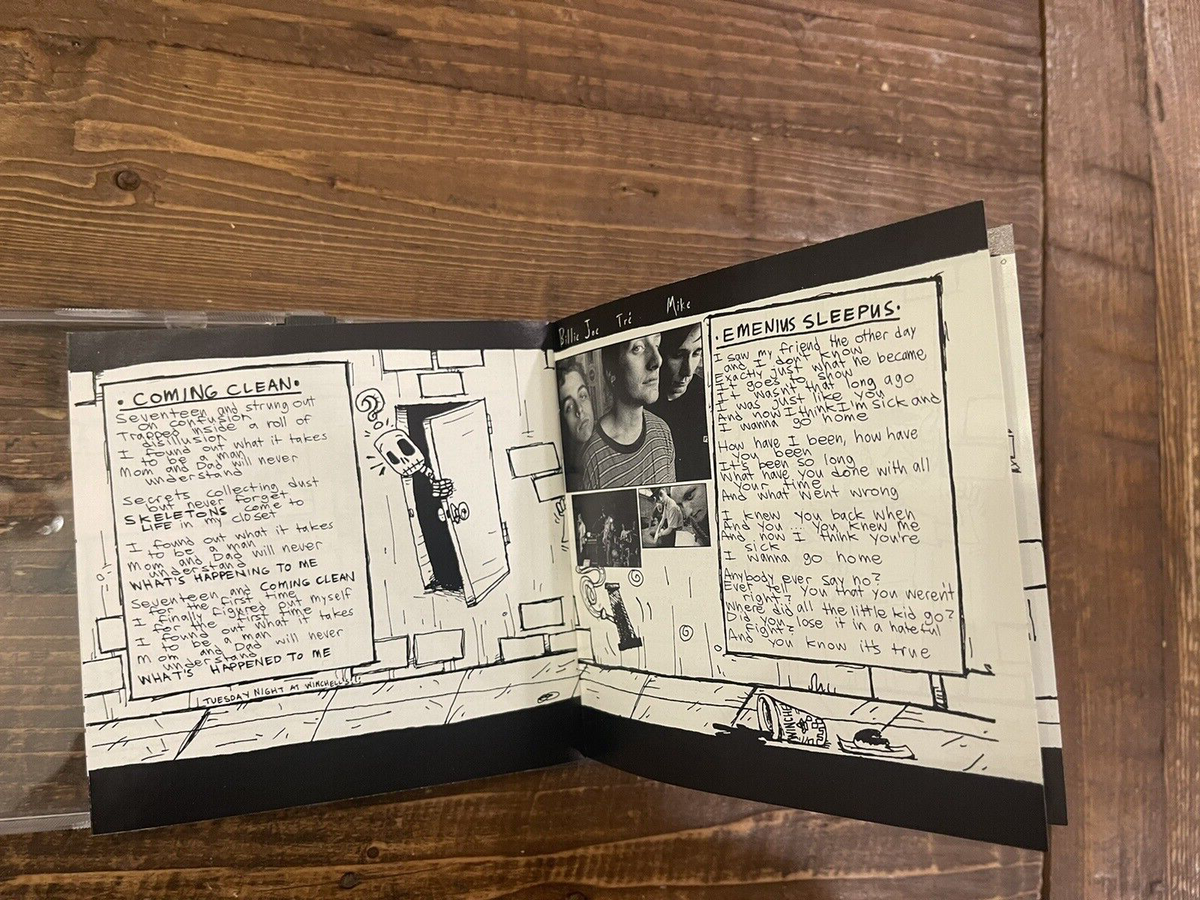 いとページ Green Day Dookie CD 45529-2 w/Lyric Booklet FREE SHIPPING! | eBay