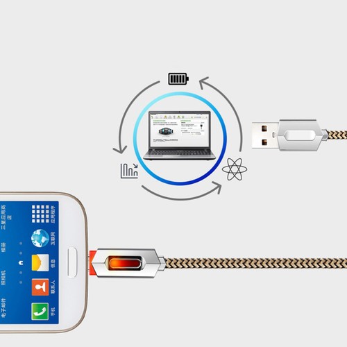 Micro Usb Charger Micro Usb Cable Usb Usb Adapter Usb Cable Light Indicator - 第 11/12 張圖片