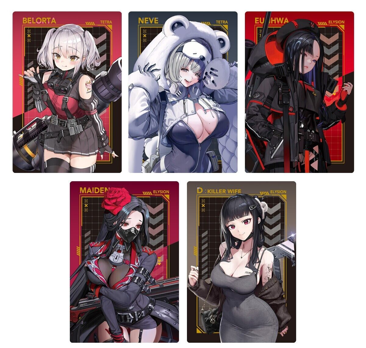 Nikke Goddess of Victory Wafer Card Complete 28 types Vol. 3