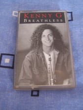 KENNY G - BREATHLESS Audio cassette album 1992 Arista Records